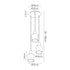 Brooks Round Pendant 3 Light